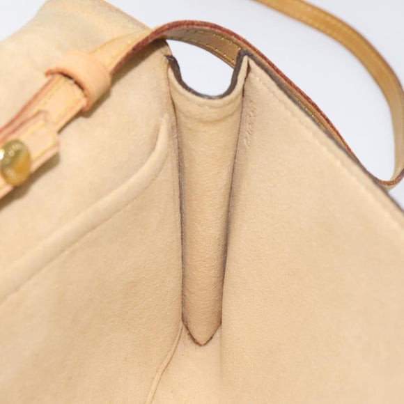 LOUIS VUITTON Monogram Pochette Twin GM Shoulder Bag M51852 LV Auth yb742