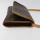 LOUIS VUITTON Monogram Pochette Twin GM Shoulder Bag M51852 LV Auth yb742-3