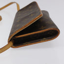 LOUIS VUITTON Monogram Pochette Twin GM Shoulder Bag M51852 LV Auth yb742-4