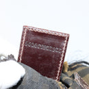 FENDI Zucca Canvas Pouch Brown Black Auth yb756-21