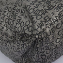 CHANEL Unlimited Shoulder Bag Coated Canvas 2way Silver CC Auth yb758-8