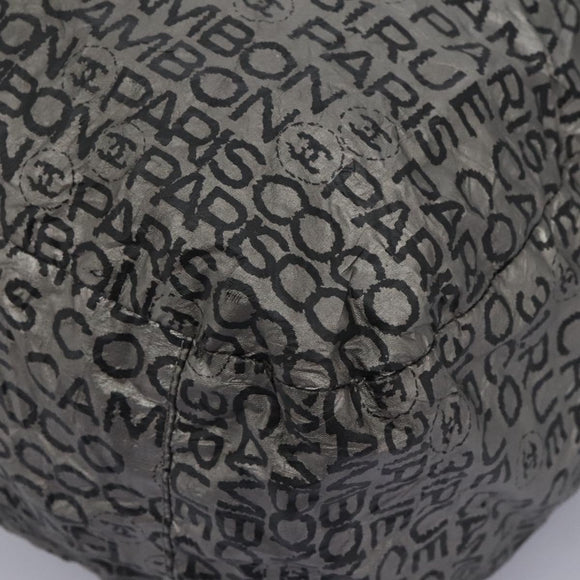 CHANEL Unlimited Shoulder Bag Coated Canvas 2way Silver CC Auth yb758