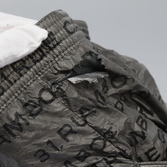 CHANEL Unlimited Shoulder Bag Coated Canvas 2way Silver CC Auth yb758