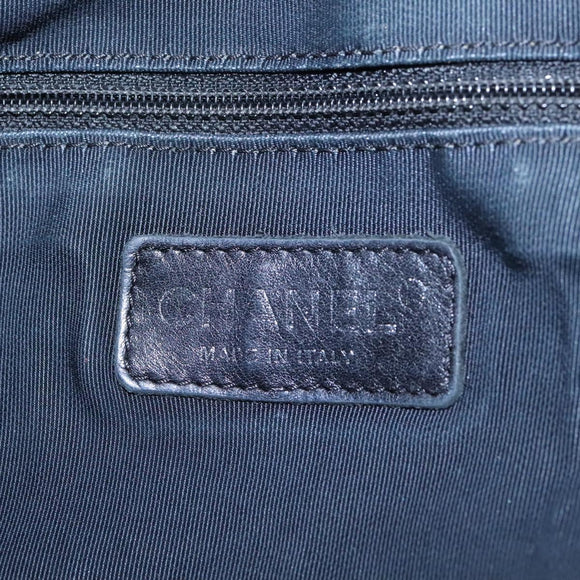 CHANEL Unlimited Shoulder Bag Coated Canvas 2way Silver CC Auth yb758