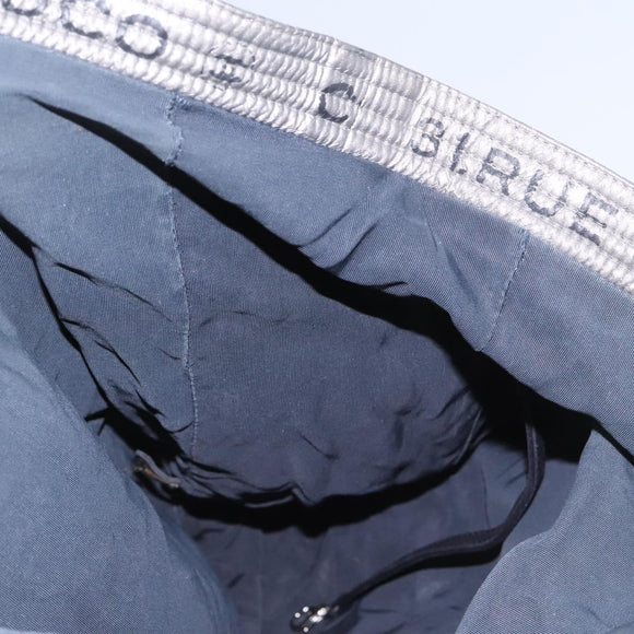 CHANEL Unlimited Shoulder Bag Coated Canvas 2way Silver CC Auth yb758