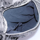 CHANEL Unlimited Shoulder Bag Coated Canvas 2way Silver CC Auth yb758-25