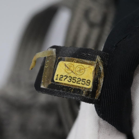 CHANEL Unlimited Shoulder Bag Coated Canvas 2way Silver CC Auth yb758