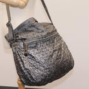 CHANEL Unlimited Shoulder Bag Coated Canvas 2way Silver CC Auth yb758-26