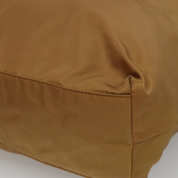 PRADA Tote Bag Nylon Brown Auth yb765