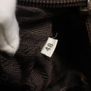 PRADA Tote Bag Nylon Brown Auth yb765-21