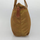 PRADA Tote Bag Nylon Brown Auth yb765-3