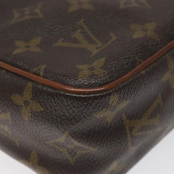 LOUIS VUITTON Monogram Compiegne 23 Clutch Bag M51847 LV Auth yb775