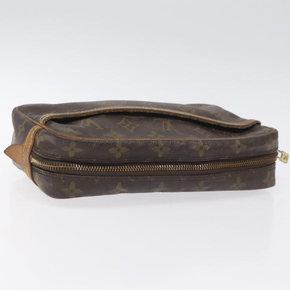 LOUIS VUITTON Monogram Compiegne 23 Clutch Bag M51847 LV Auth yb775