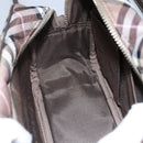 BURBERRY Nova Check Blue Label Shoulder Bag Canvas Brown Pink Auth yb788-19