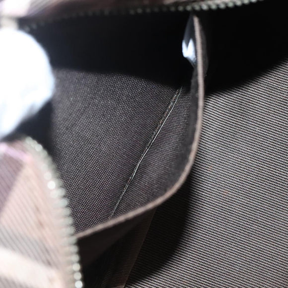 BURBERRY Nova Check Blue Label Shoulder Bag Canvas Brown Pink Auth yb788