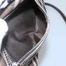 BURBERRY Nova Check Blue Label Shoulder Bag Canvas Brown Pink Auth yb788-22