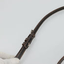 BURBERRY Nova Check Blue Label Shoulder Bag Canvas Brown Pink Auth yb788-8