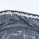 CHANEL Bicolore Vanity Hand Bag Caviar Skin Black CC Auth yb789-20