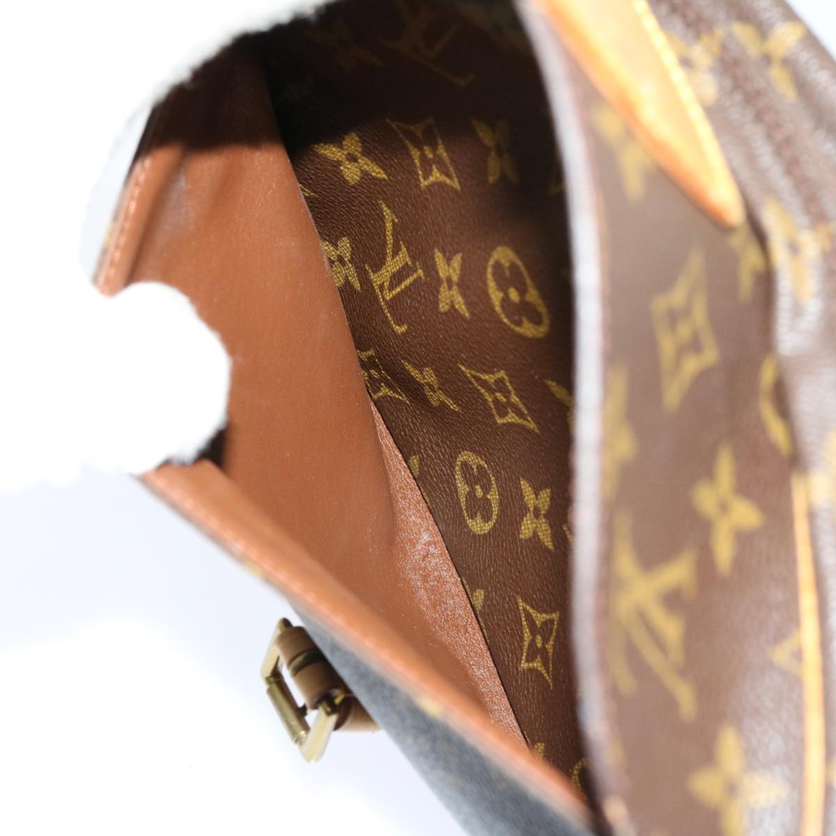 LOUIS VUITTON Monogram Jeune Fille MM Shoulder Bag M51226 LV Auth yk10003