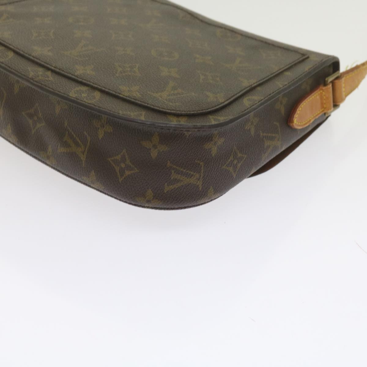 LOUIS VUITTON Monogram Saint Cloud GM Shoulder Bag M51242 LV Auth yk10005