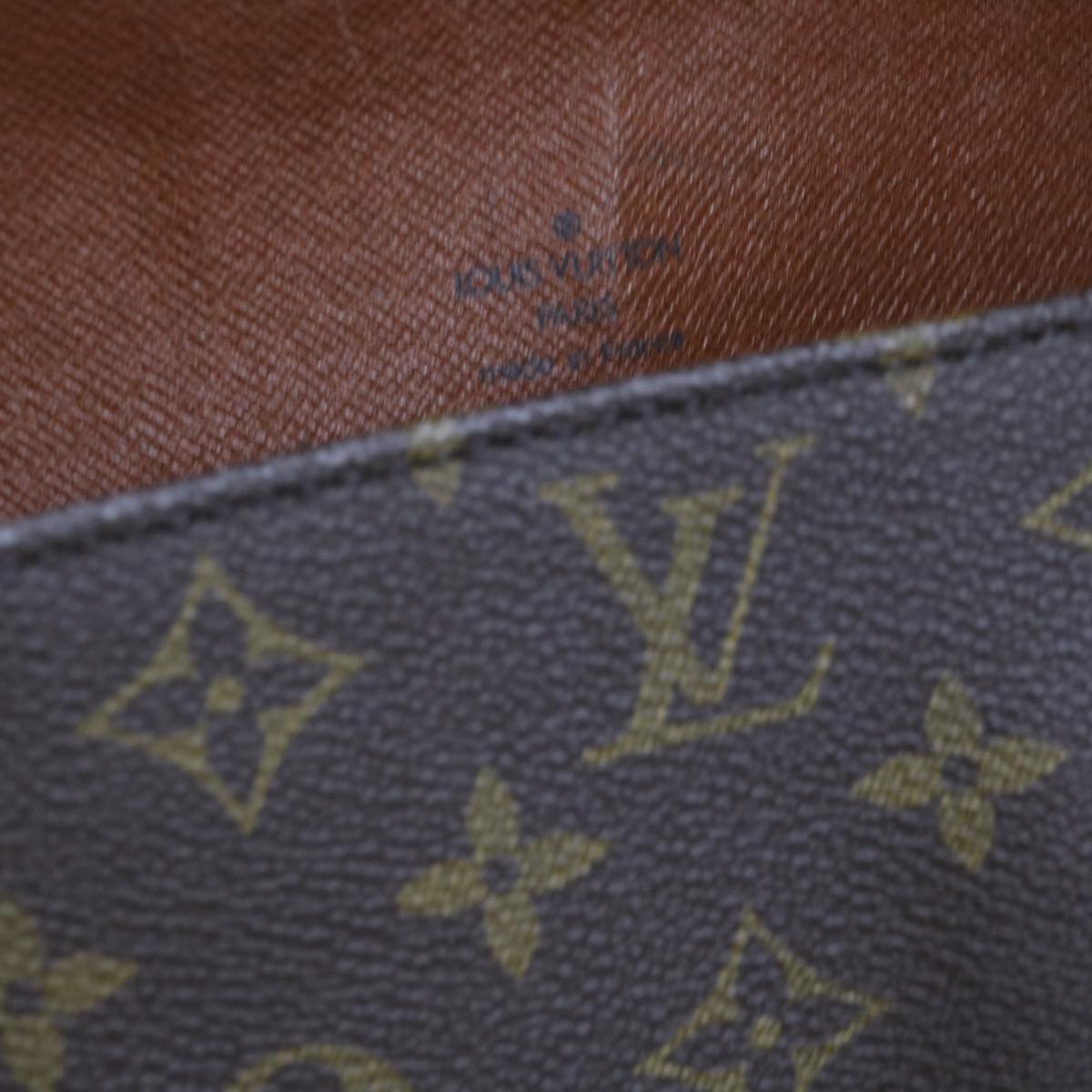 LOUIS VUITTON Monogram Saint Cloud GM Shoulder Bag M51242 LV Auth yk10005