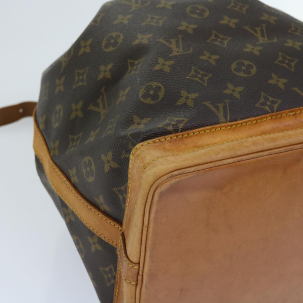 LOUIS VUITTON Monogram Noe Shoulder Bag M42224 LV Auth yk10016