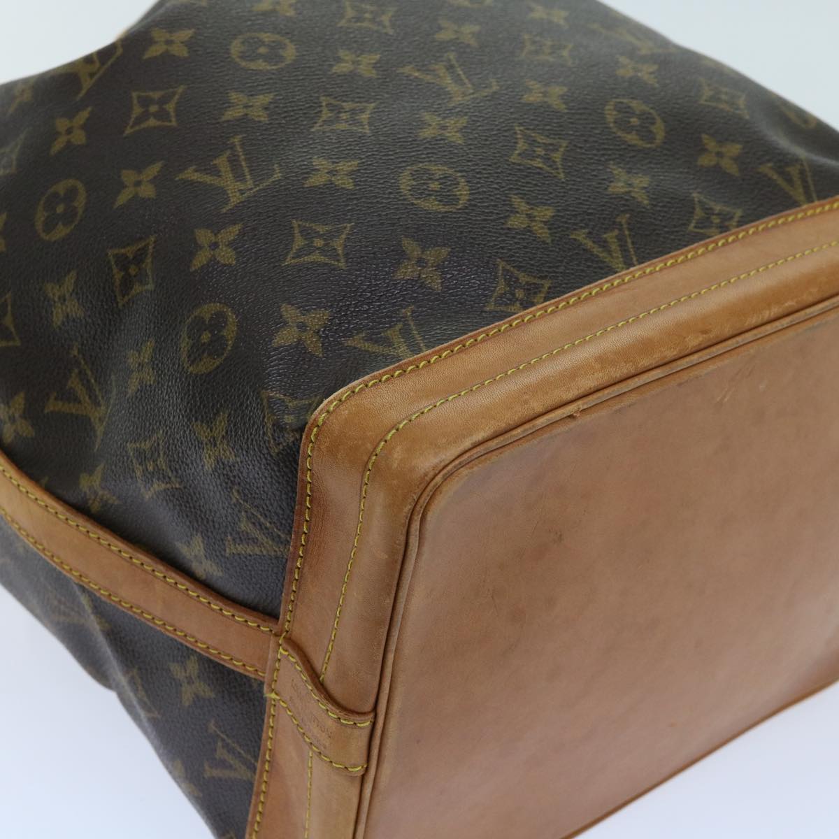 LOUIS VUITTON Monogram Noe Shoulder Bag M42224 LV Auth yk10016