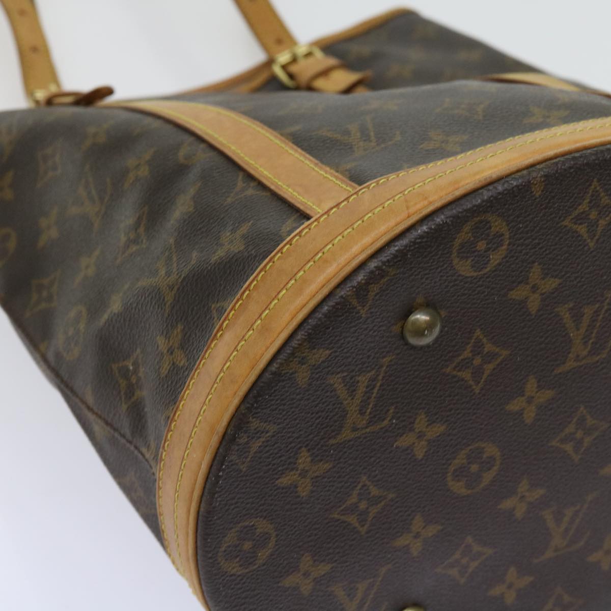 LOUIS VUITTON Monogram Bucket GM Shoulder Bag M42236 LV Auth yk10019