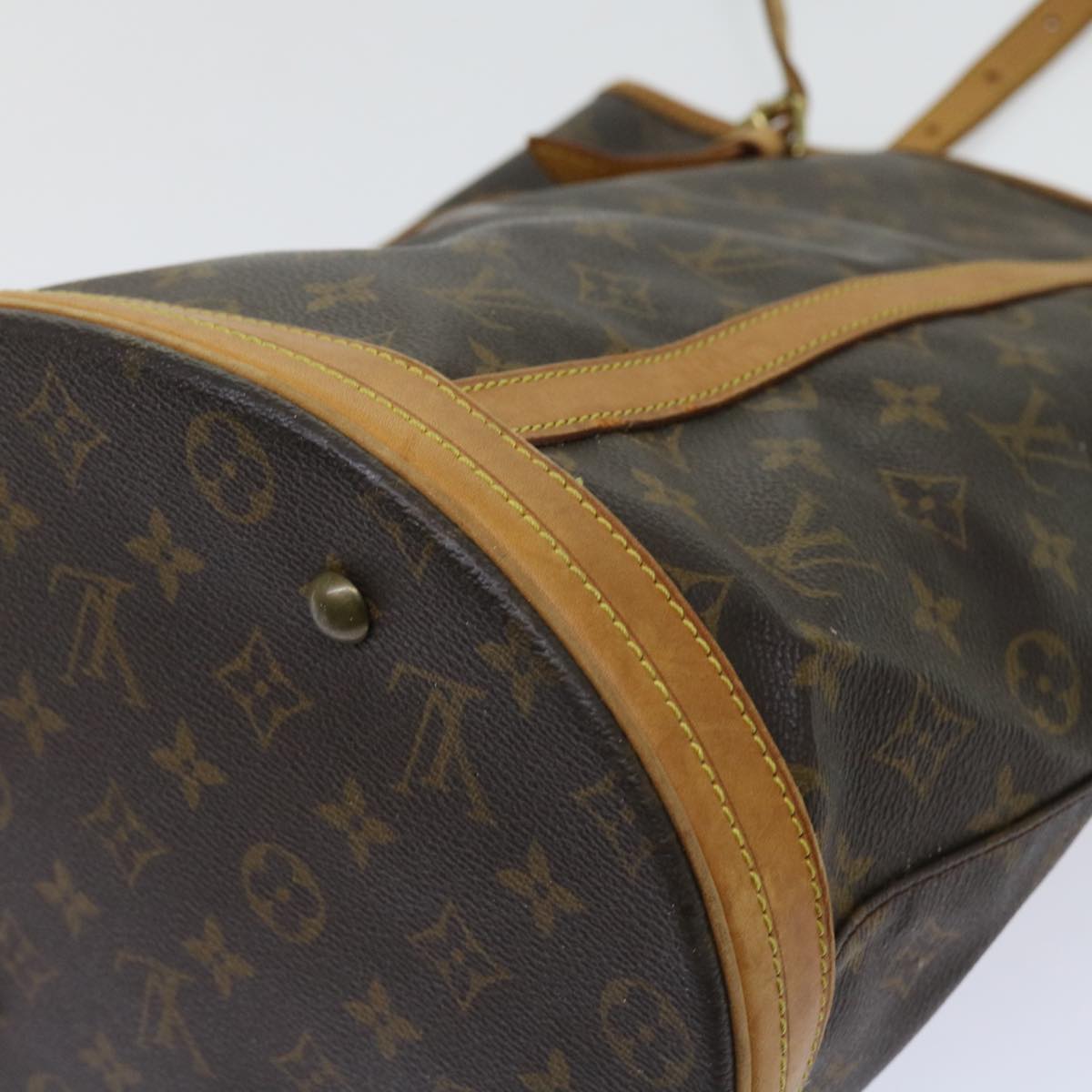 LOUIS VUITTON Monogram Bucket GM Shoulder Bag M42236 LV Auth yk10019