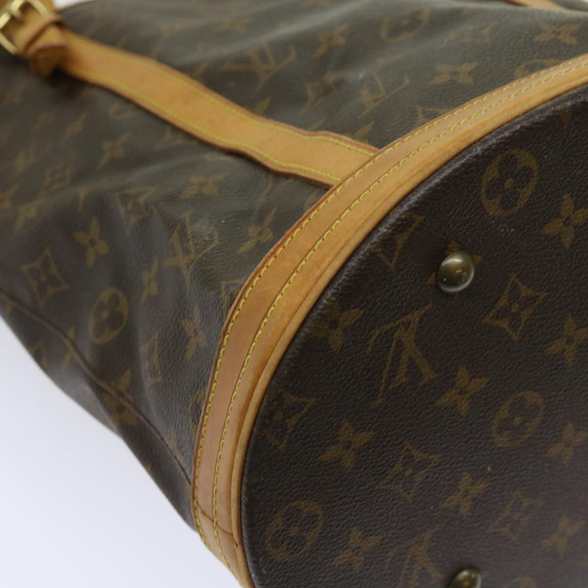 LOUIS VUITTON Monogram Bucket GM Shoulder Bag M42236 LV Auth yk10019