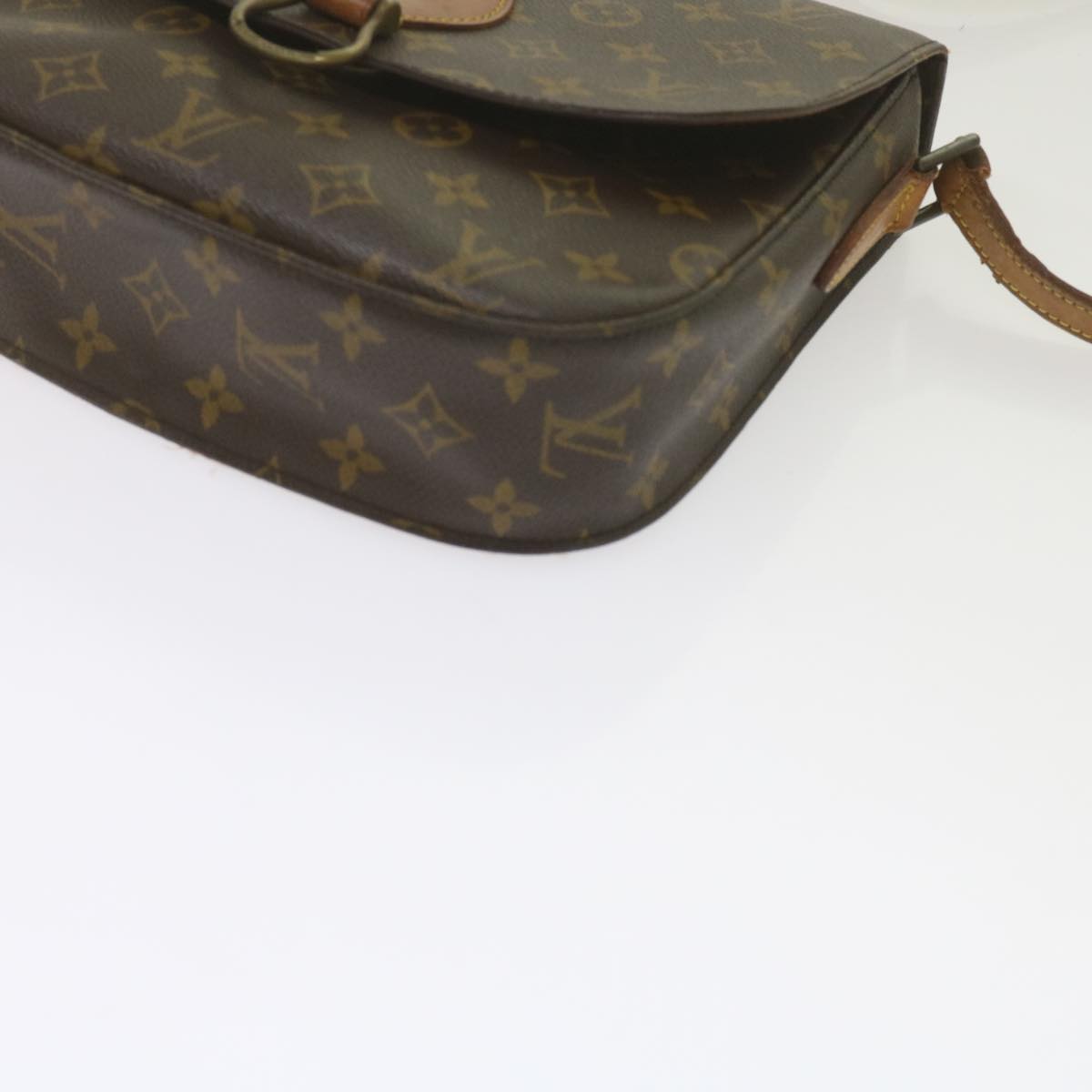 LOUIS VUITTON Monogram Saint Cloud GM Shoulder Bag M51242 LV Auth yk10026