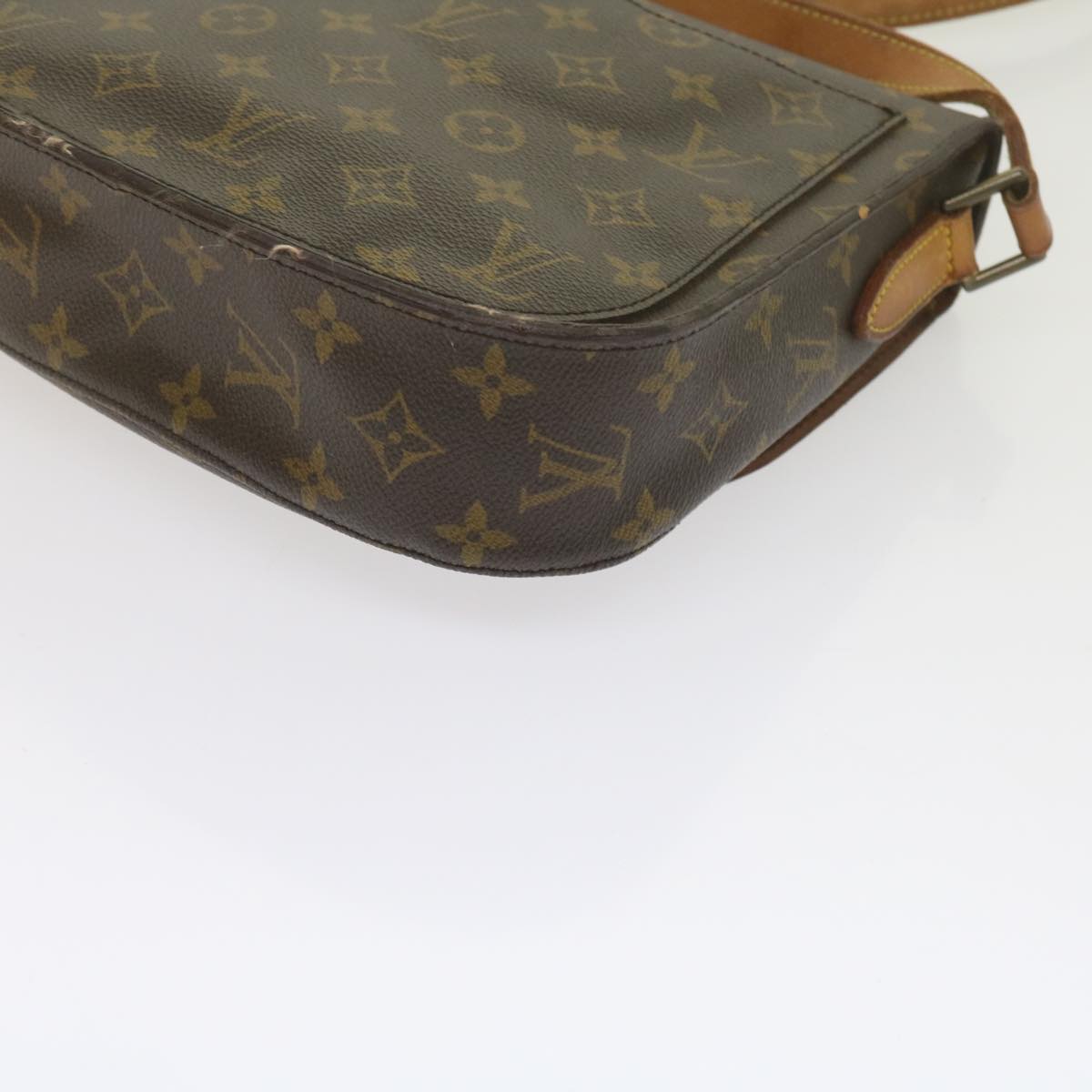 LOUIS VUITTON Monogram Saint Cloud GM Shoulder Bag M51242 LV Auth yk10026