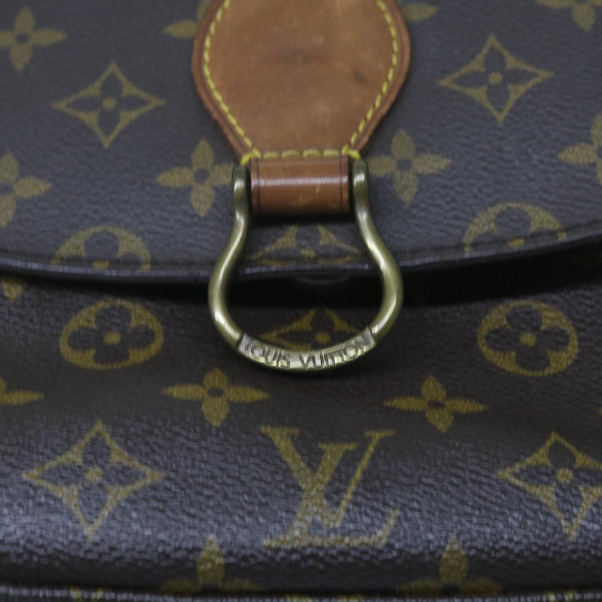 LOUIS VUITTON Monogram Saint Cloud GM Shoulder Bag M51242 LV Auth yk10026