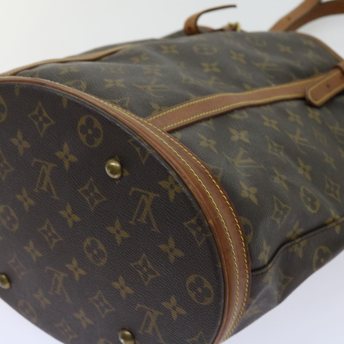 LOUIS VUITTON Monogram Bucket GM Shoulder Bag M42236 LV Auth yk10034