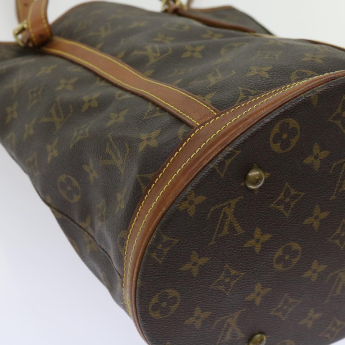 LOUIS VUITTON Monogram Bucket GM Shoulder Bag M42236 LV Auth yk10034