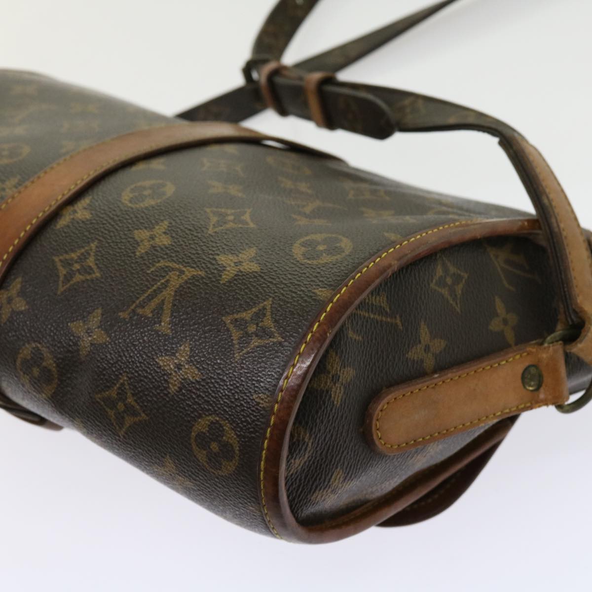 LOUIS VUITTON Monogram Marne Shoulder Bag M51369 LV Auth yk10061