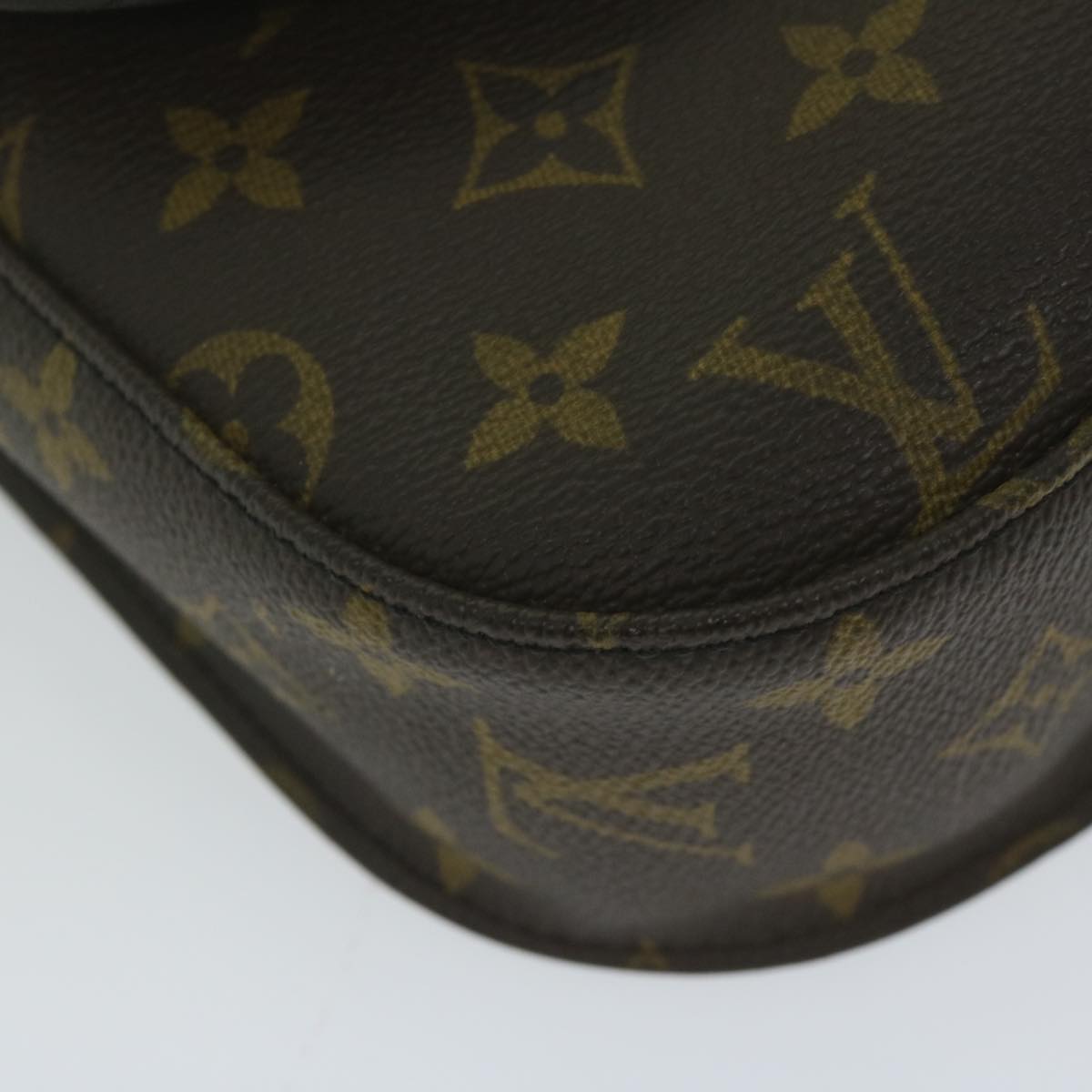 LOUIS VUITTON Monogram Saint Cloud GM Shoulder Bag M51242 LV Auth yk10089