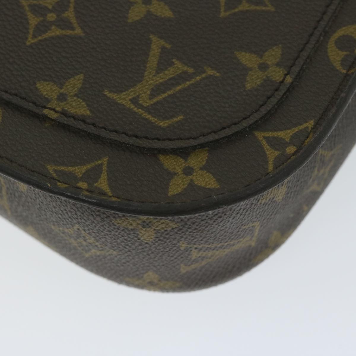 LOUIS VUITTON Monogram Saint Cloud GM Shoulder Bag M51242 LV Auth yk10089