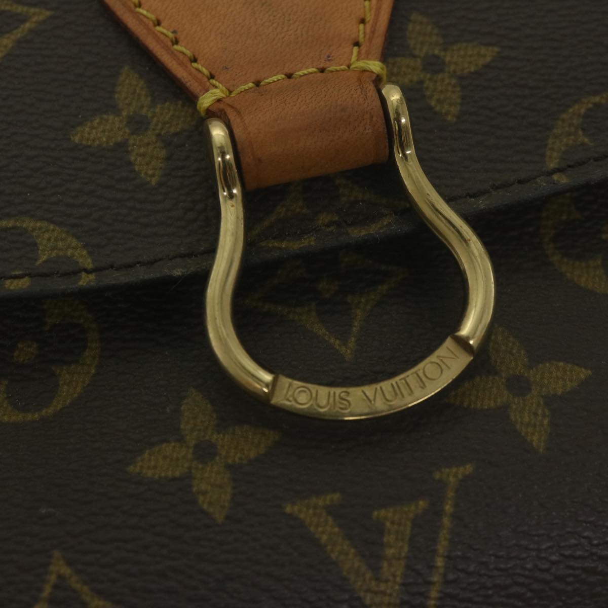 LOUIS VUITTON Monogram Saint Cloud GM Shoulder Bag M51242 LV Auth yk10089