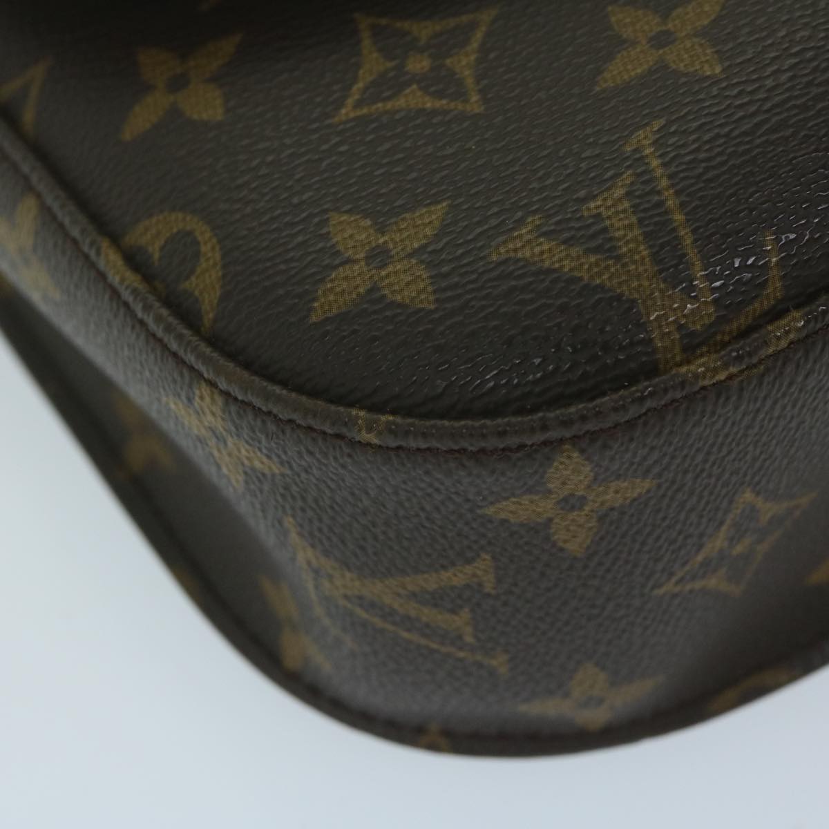 LOUIS VUITTON Monogram Saint Cloud GM Shoulder Bag M51242 LV Auth yk10092