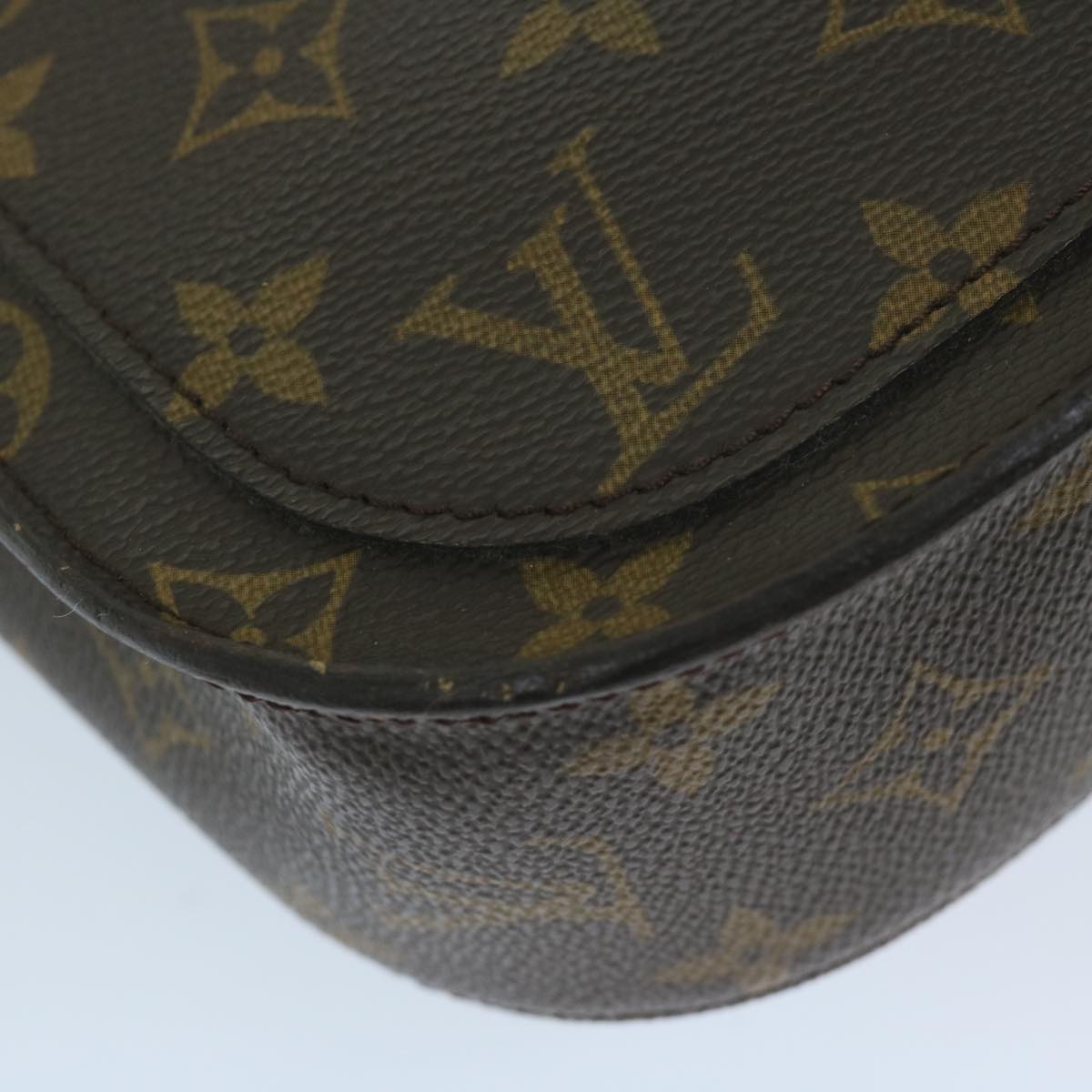 LOUIS VUITTON Monogram Saint Cloud GM Shoulder Bag M51242 LV Auth yk10092