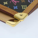 LOUIS VUITTON Multicolor Agenda GM Day Planner Cover Black R20893 Auth yk10093V-16