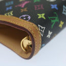 LOUIS VUITTON Multicolor Agenda GM Day Planner Cover Black R20893 Auth yk10093V-17