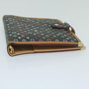 LOUIS VUITTON Multicolor Agenda GM Day Planner Cover Black R20893 Auth yk10093V-4