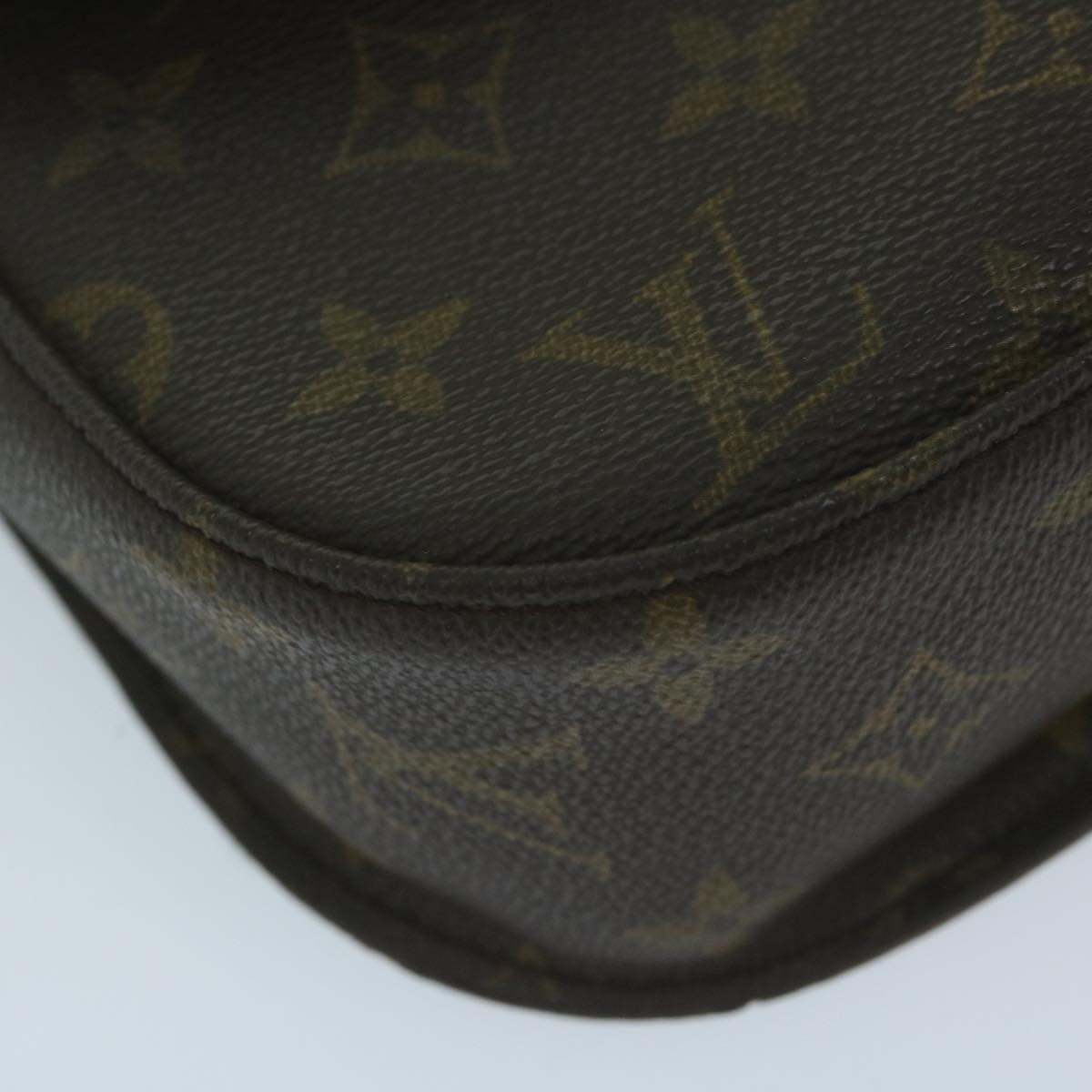 LOUIS VUITTON Monogram Saint Cloud GM Shoulder Bag M51242 LV Auth yk10103