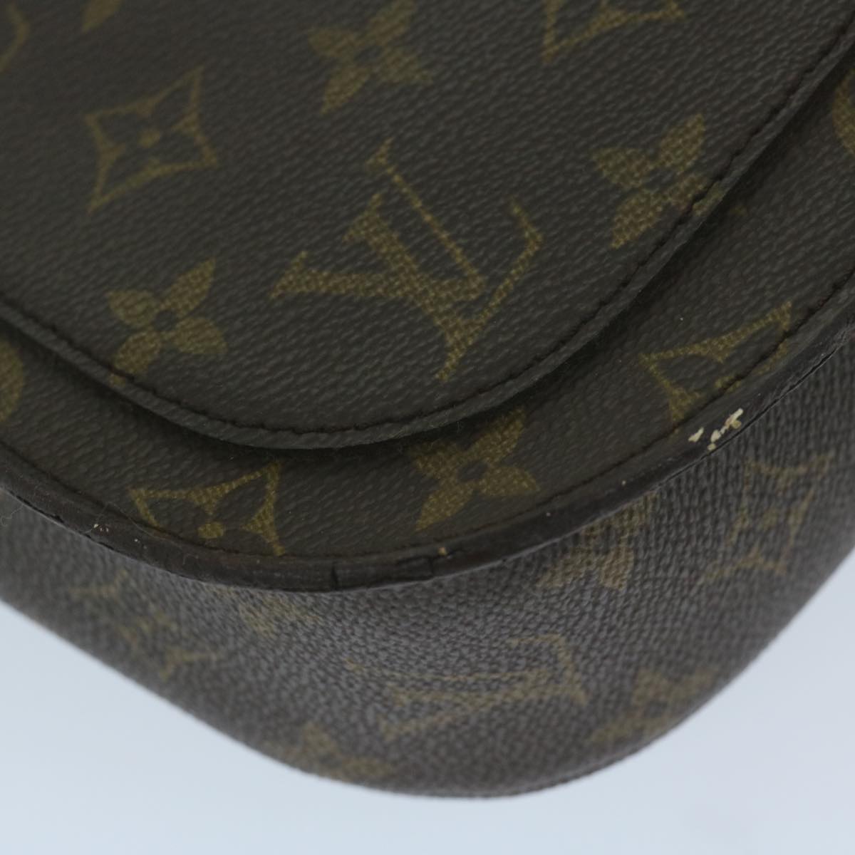 LOUIS VUITTON Monogram Saint Cloud GM Shoulder Bag M51242 LV Auth yk10103