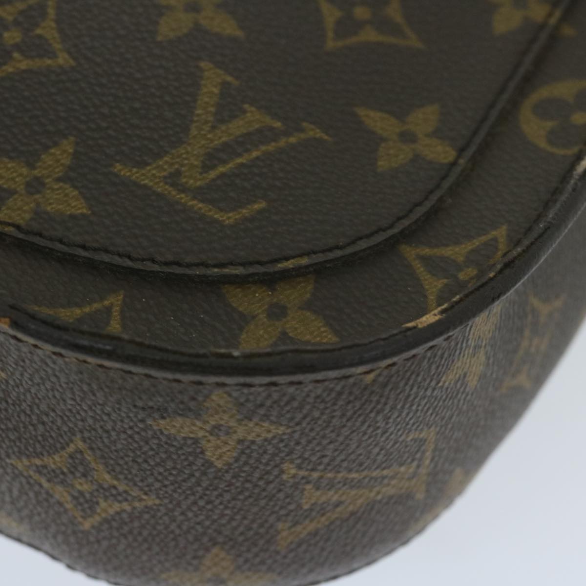 LOUIS VUITTON Monogram Saint Cloud GM Shoulder Bag M51242 LV Auth yk10135