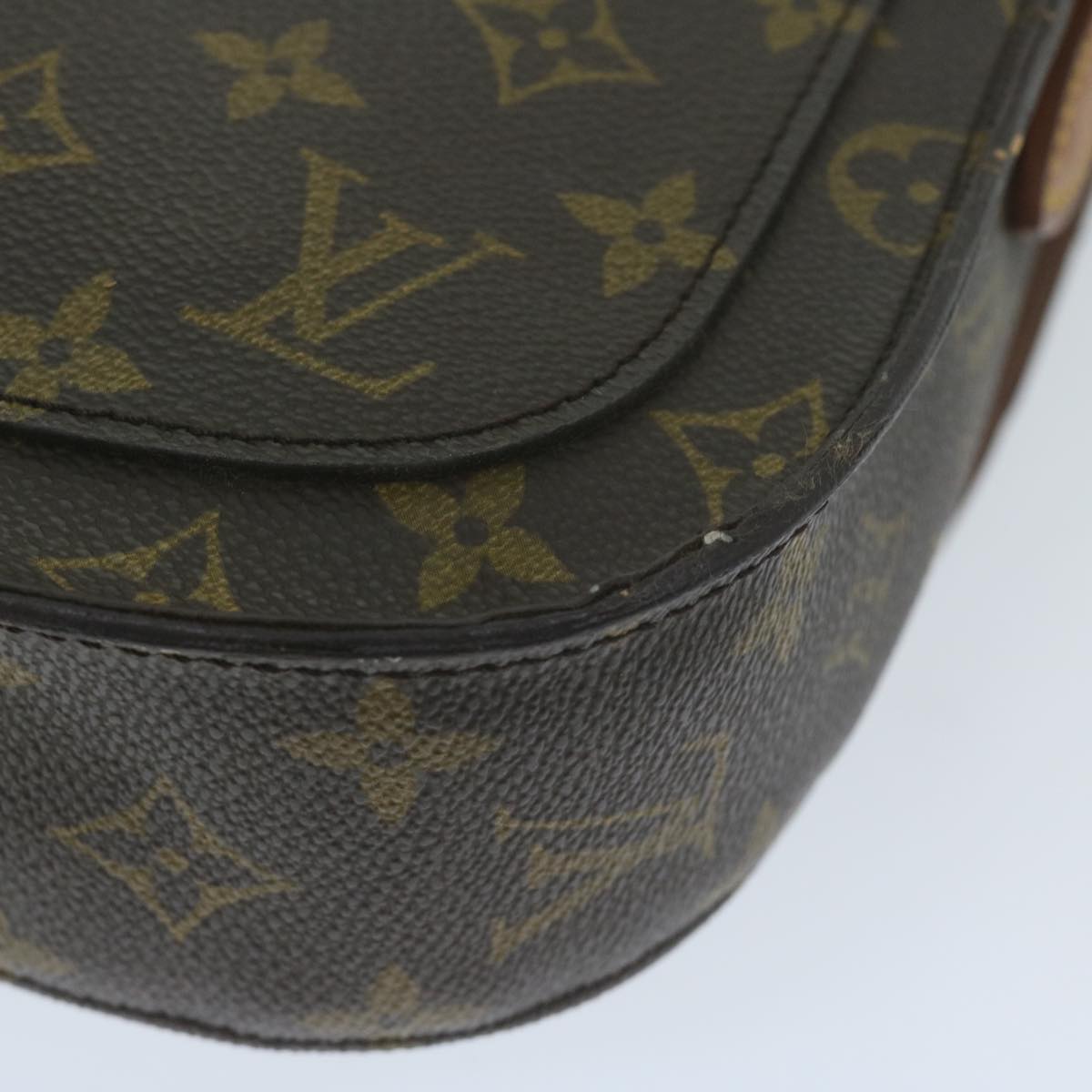 LOUIS VUITTON Monogram Saint Cloud GM Shoulder Bag M51242 LV Auth yk10136