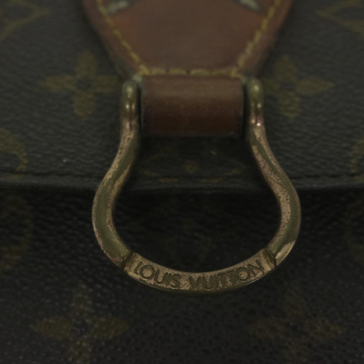 LOUIS VUITTON Monogram Saint Cloud GM Shoulder Bag M51242 LV Auth yk10137