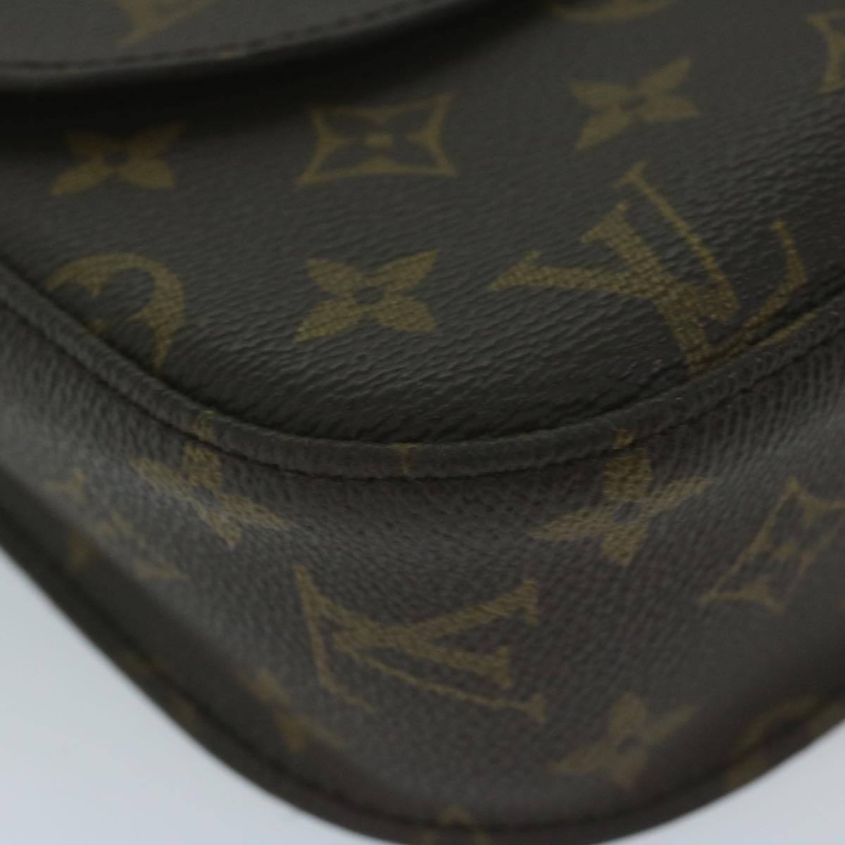 LOUIS VUITTON Monogram Saint Cloud GM Shoulder Bag M51242 LV Auth yk10138